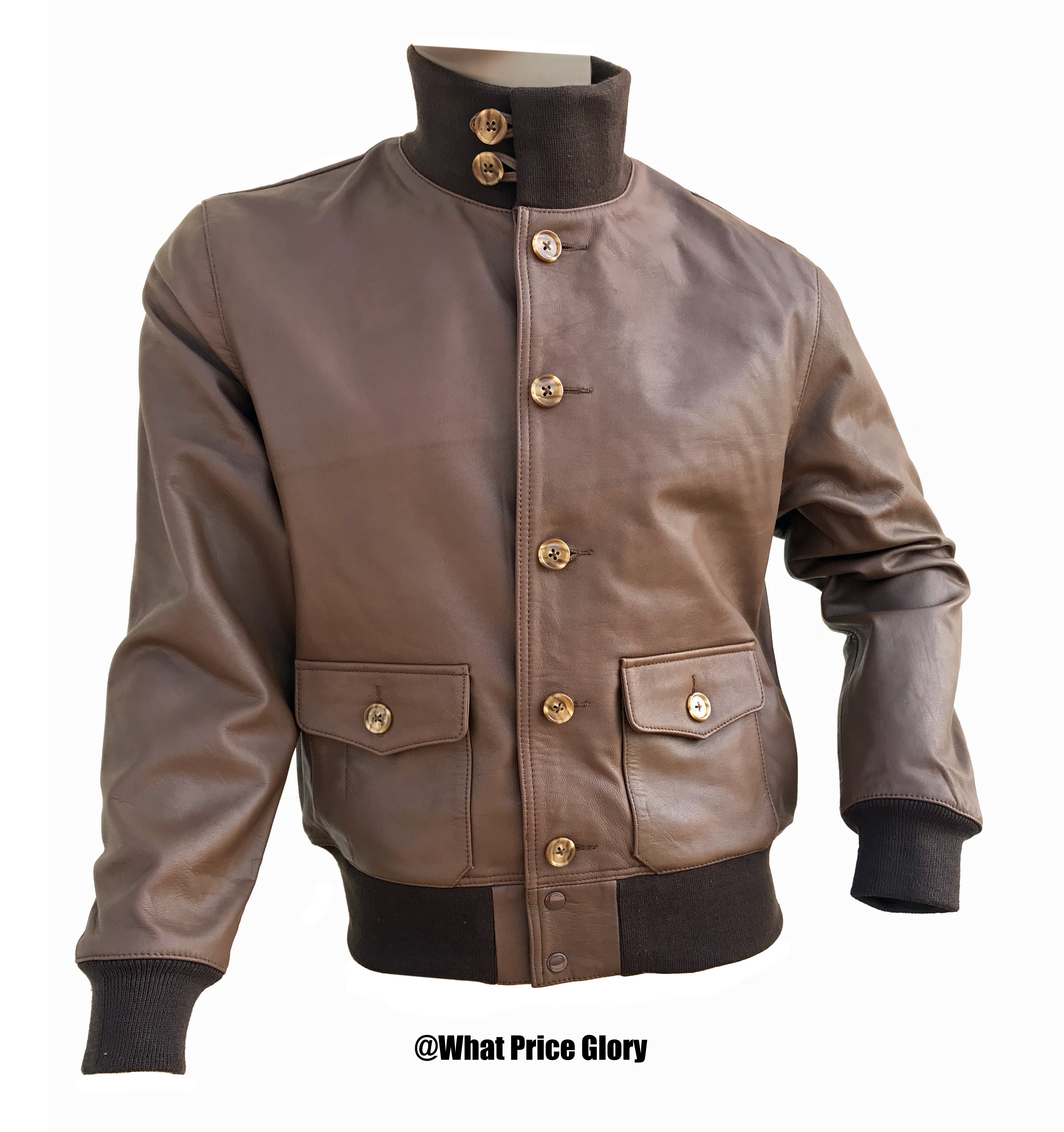 US A-1 Flight Jacket in Goatskin Leather | What Price Glory